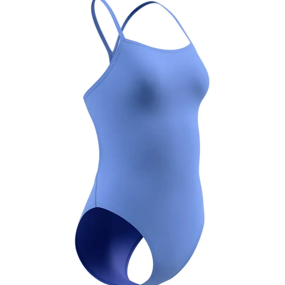Speedo Traje de baño Solid V-Back 2.0