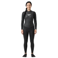 Speedo Traje de neopreno de manga larga para mujer Proton Thinswim