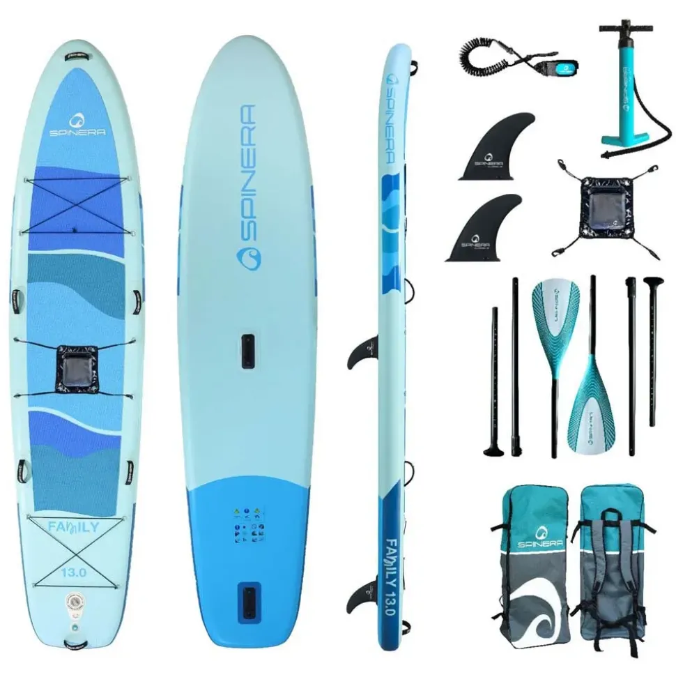 Spinera Set de paddle surf hinchable Family sup 13.0