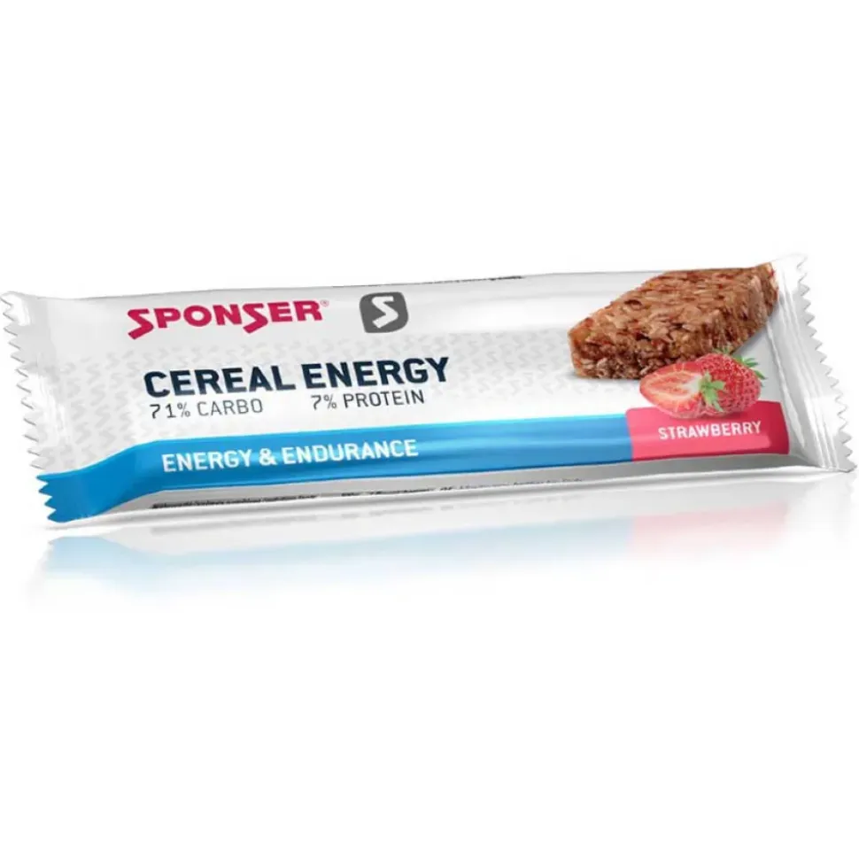 Sponser Sport Food Barrita energética Cereal Fresa 40g