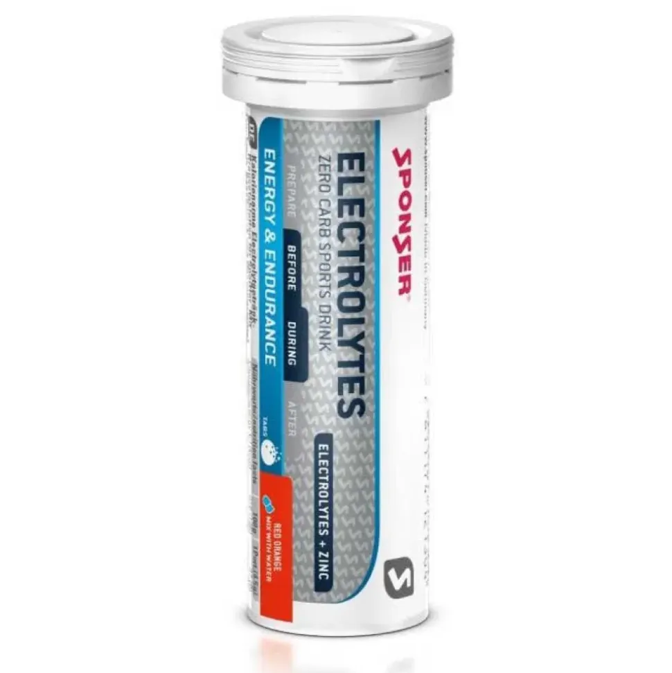 Sponser Sport Food Bebida Electrolítica Naranja Roja 4.5g
