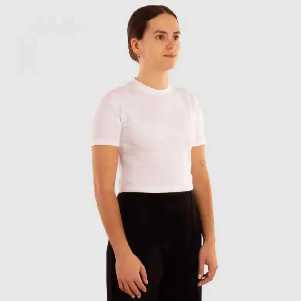 Squba Camiseta de manga corta Aqua Cropped