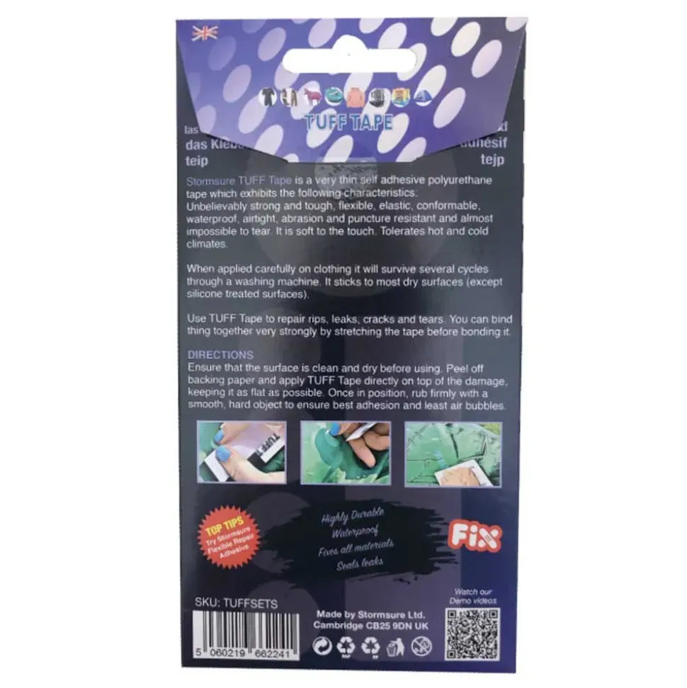 Stormsure Kit grande de Tuff Tape