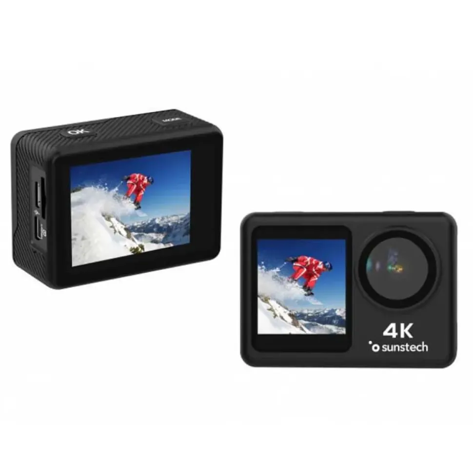Sunstech Cámara deportiva WiFi 4K