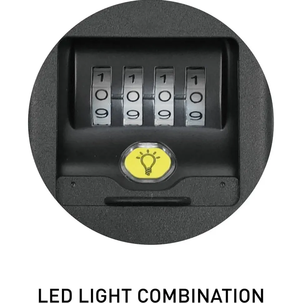 Surflogic Candado con luz LED Keyguard