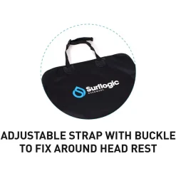 Surflogic Funda de Asiento de Coche Impermeable Doble Universal