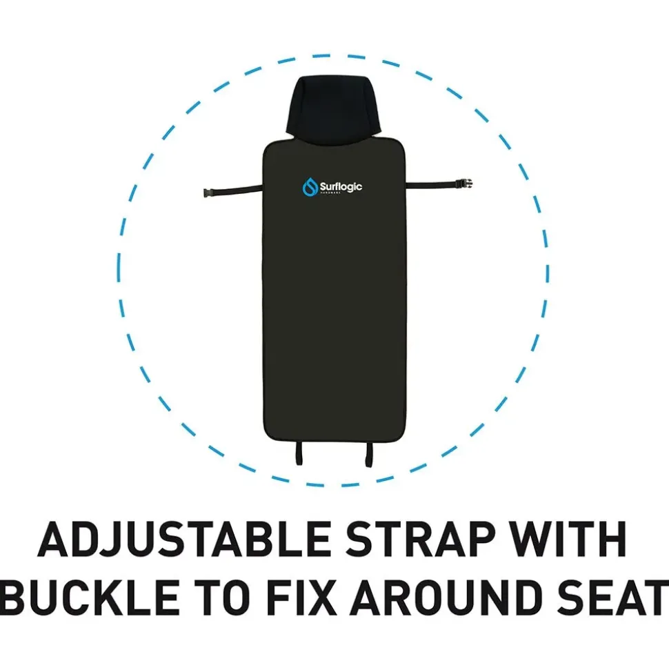 Surflogic Funda de asiento de coche impermeable de neopreno