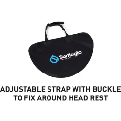 Surflogic Funda impermeable para asiento de coche doble universal