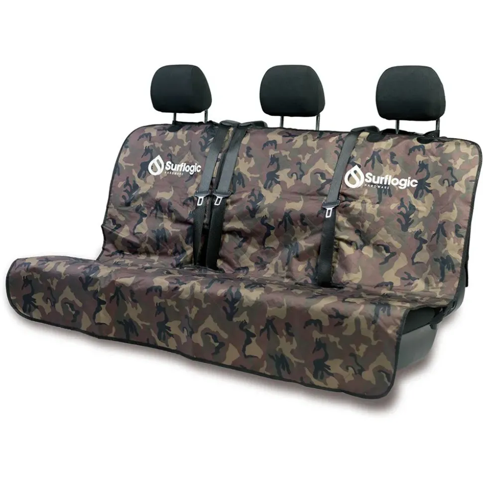 Surflogic Funda impermeable para asiento de coche doble universal