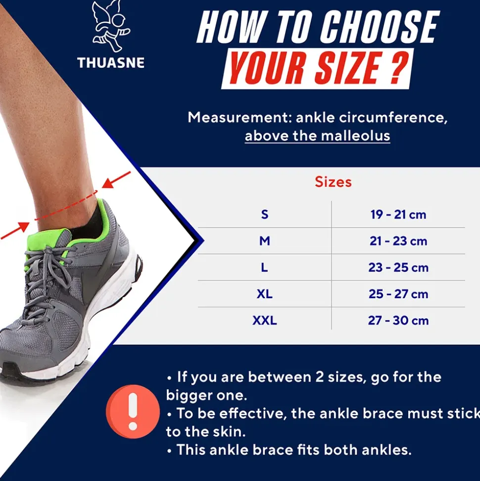 Thuasne Soporte de tobillo Novelastic