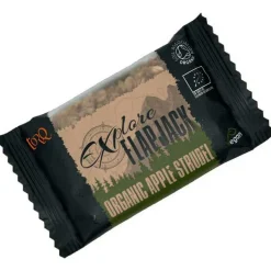 Torq Explora la barrita energética orgánica Flapjack Strudel De Manzana 65g