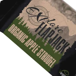 Torq Explora la barrita energética orgánica Flapjack Strudel De Manzana 65g