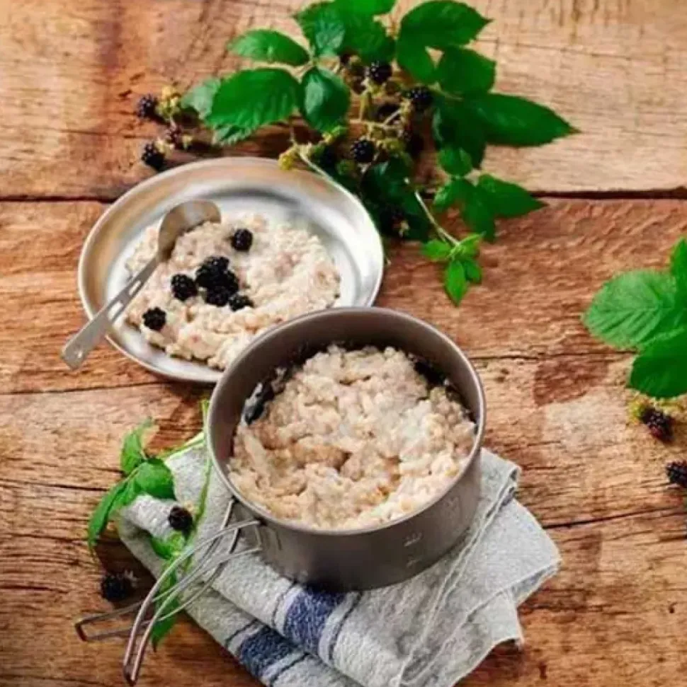 Trek N Eat Gachas de avena para desayunar con trozos Ps1000+ Manzana