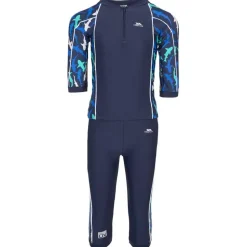 Trespass Traje de neopreno de manga larga con cremallera frontal junior Smiley UV