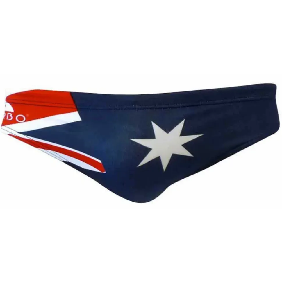 Turbo Bañador slip Australia Flag