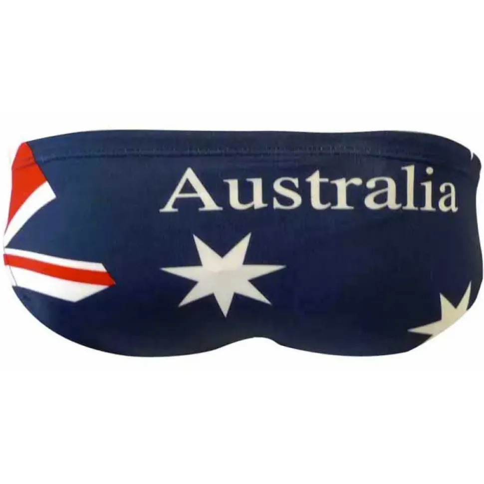 Turbo Bañador slip Australia Flag