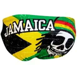 Turbo Bañador slip Jamaica Skull Vintage 2013 Waterpolo