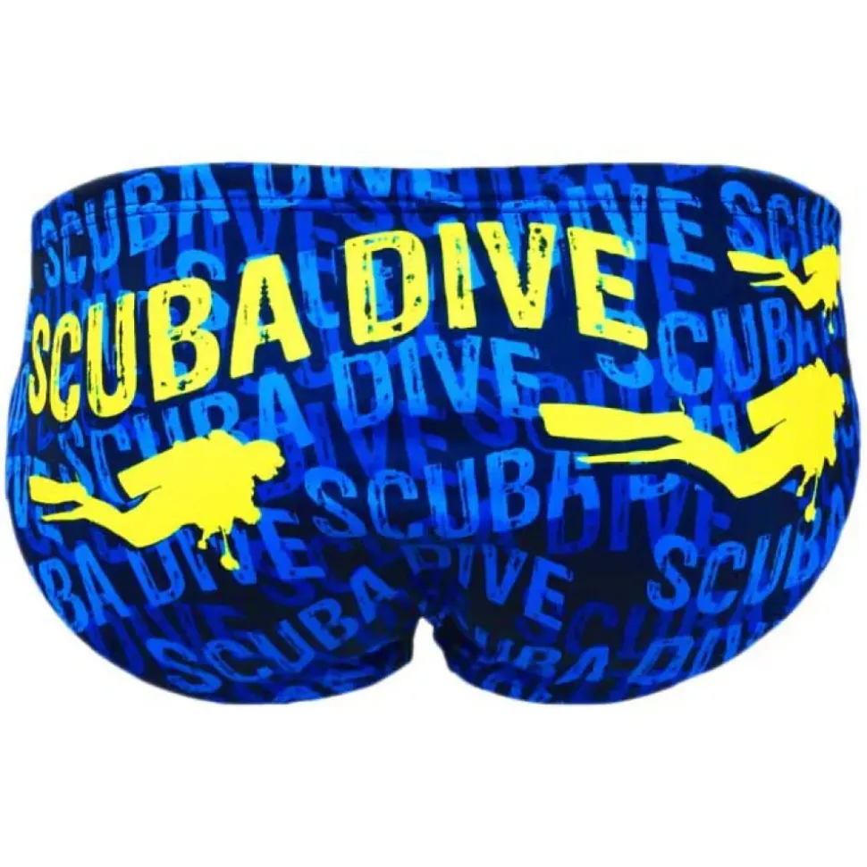 Turbo Bañador slip Scuba Dive Flash