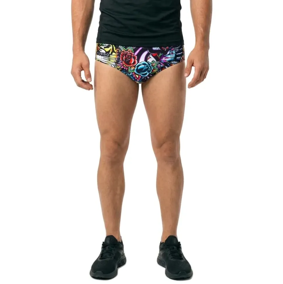 Turbo Bañador slip Tattoo Ink