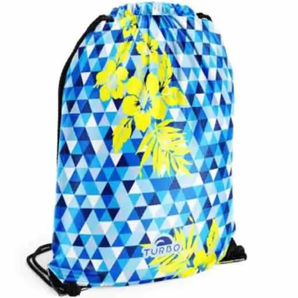 Turbo Mochila saco Blue Hawaii