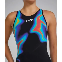 TYR Bañador de competición con espalda abierta Venzo Infrared