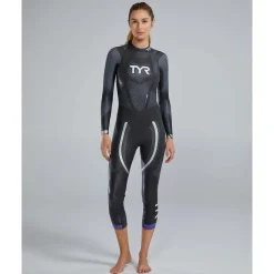 TYR Traje de neopreno de manga larga para mujer Hurricane CAT 5