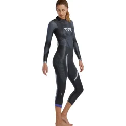 TYR Traje de neopreno de manga larga para mujer Hurricane CAT 5