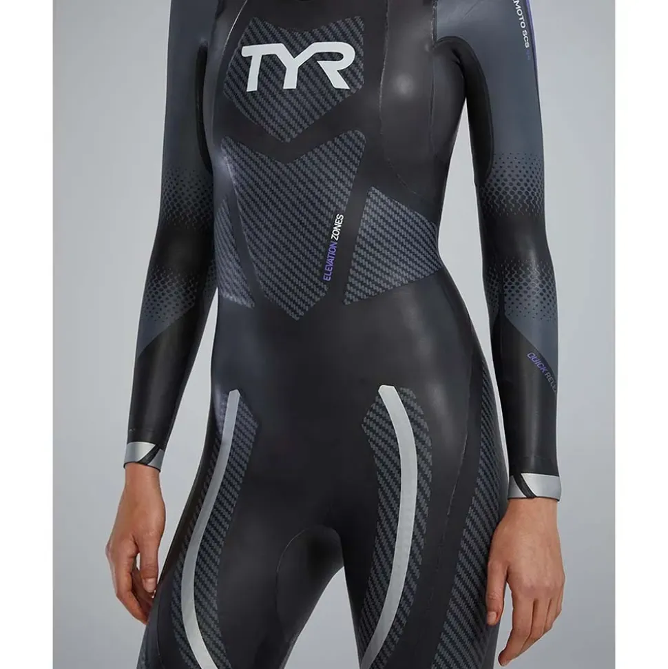 TYR Traje de neopreno de manga larga para mujer Hurricane CAT 5