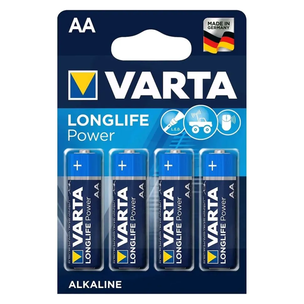 Varta Pila alcalina AA LR06 4 unidades