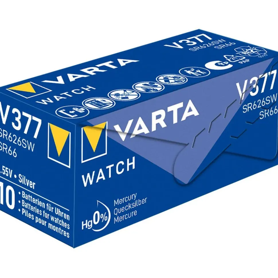Varta Pila de botón 1 Chron V 377