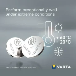 Varta Pila de botón 1x2 Electronic CR 2032