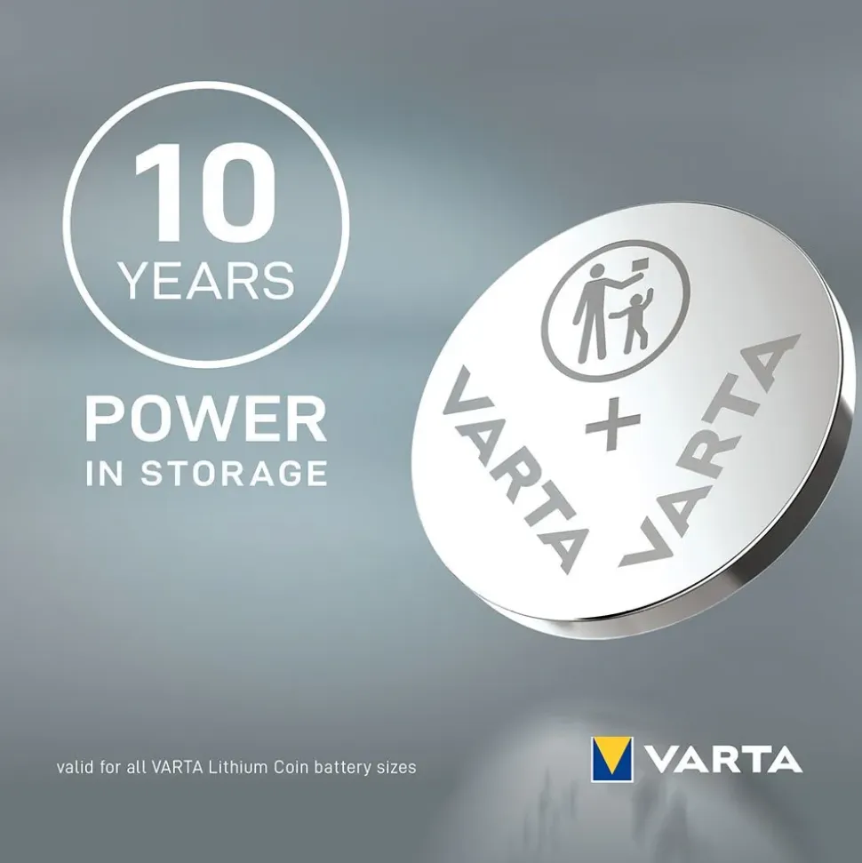 Varta Pila de botón 1x2 Electronic CR 2032