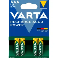 Varta Pila recargable 56743 550mAh 4 unidades