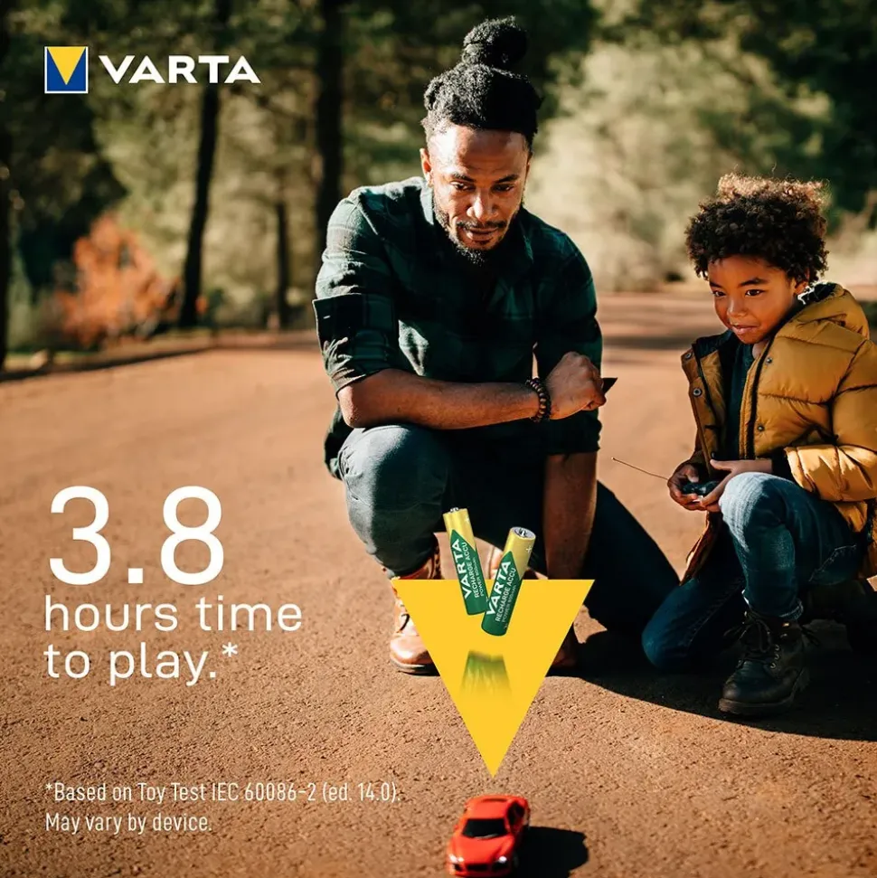 Varta Pila recargable 1x4 800mAh AAA