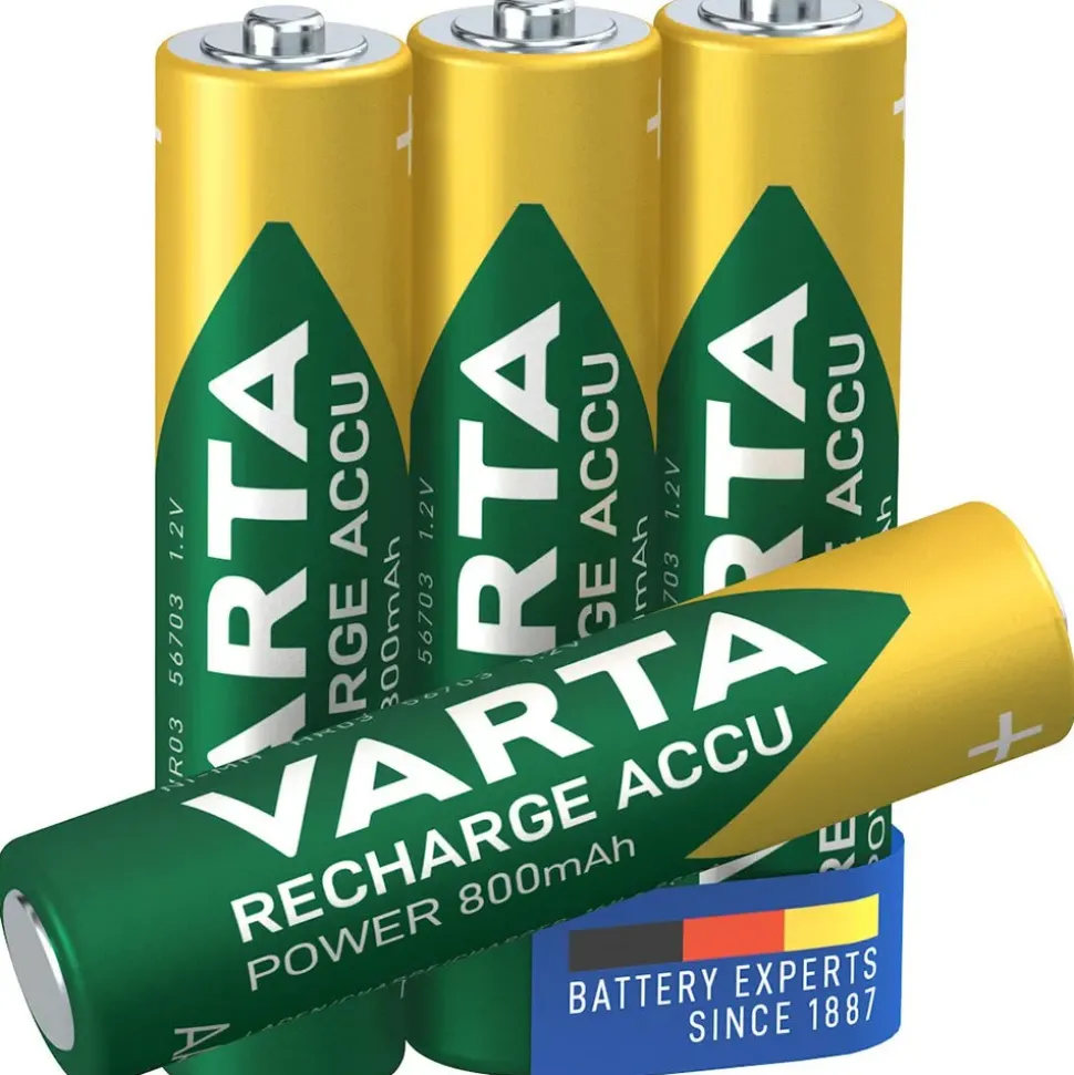 Varta Pila recargable 1x4 800mAh AAA