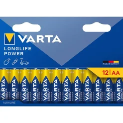 Varta Pilas alcalinas AA/LR6 1.5V 12 unidades