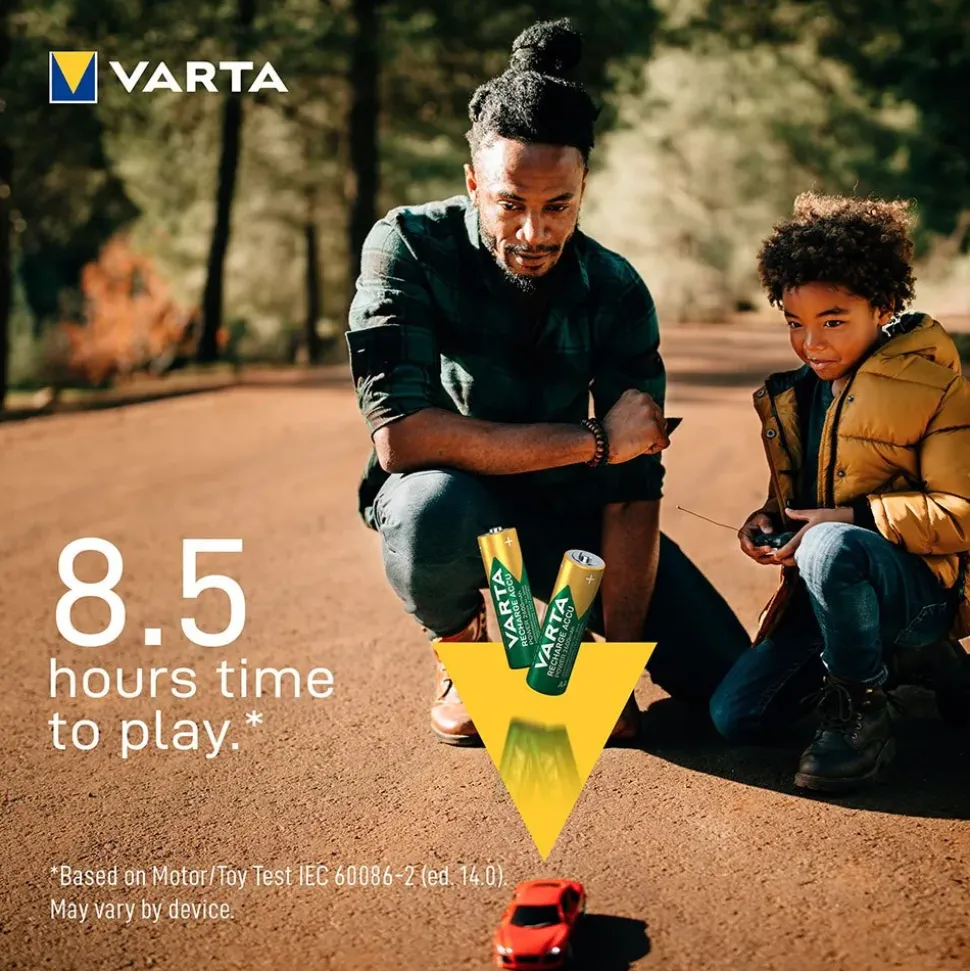 Varta 1x4 Pilas recargables AA NiMH Mignon 2600mAh