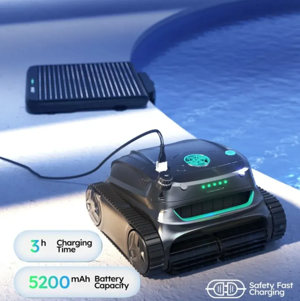 Wybot Limpiafondos E-Tron Solar Vision