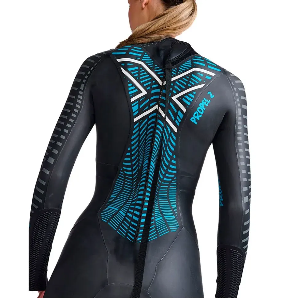 2XU Traje de neopreno de manga larga para mujer Propel 2