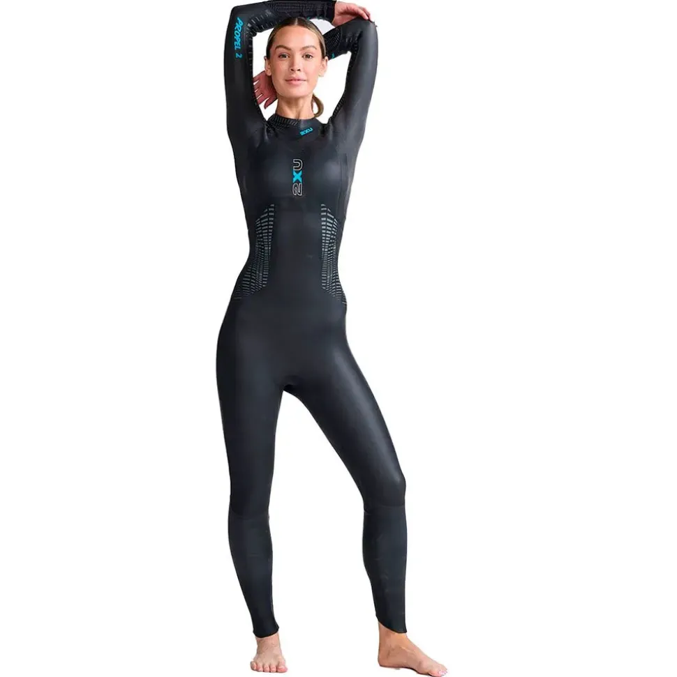 2XU Traje de neopreno de manga larga para mujer Propel 2