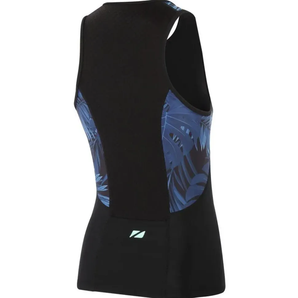 ZONE3 Camiseta neopreno sin mangas Activate+ Tropical Palm