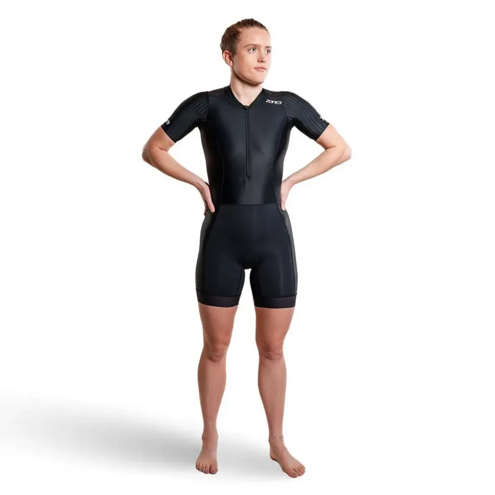 ZONE3 Traje de neopreno de manga corta para mujer Activate+