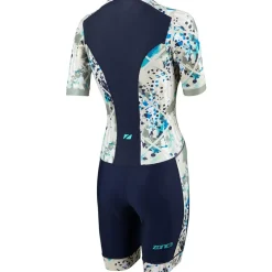ZONE3 Traje de triatlón de manga corta Activate+ Sand Storm