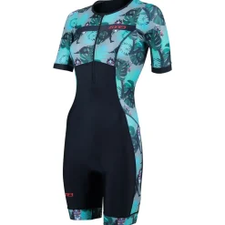 ZONE3 Traje de triatlón de manga corta Activate+ Tribal Rush
