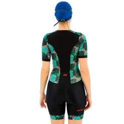 ZONE3 Traje de triatlón de manga corta Activate+ Tribal Rush