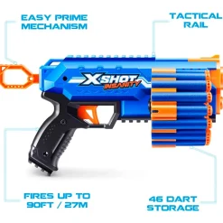 Zuru X-Shot Insanity Manic Blaster 24 Dardos 30x15x4 cm